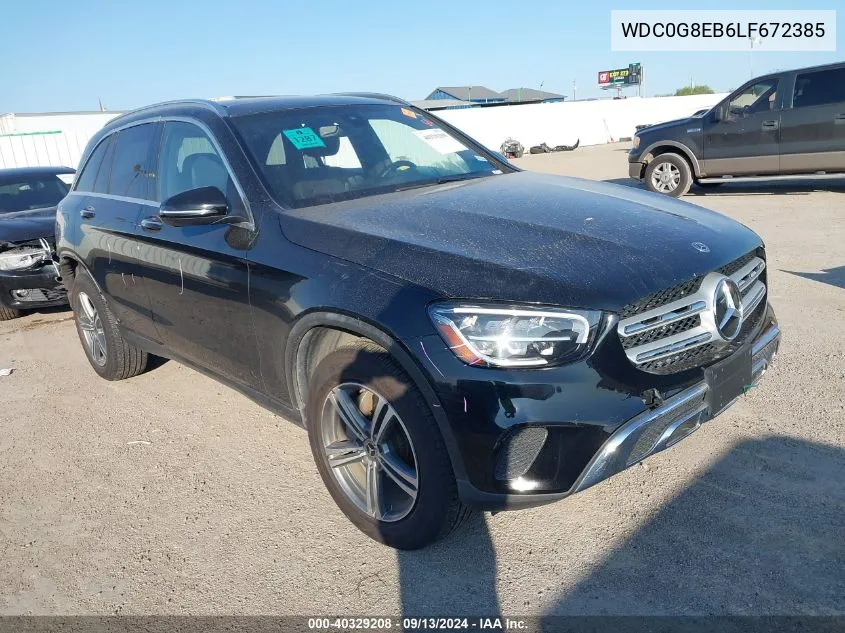 WDC0G8EB6LF672385 2020 Mercedes-Benz Glc 300 4Matic