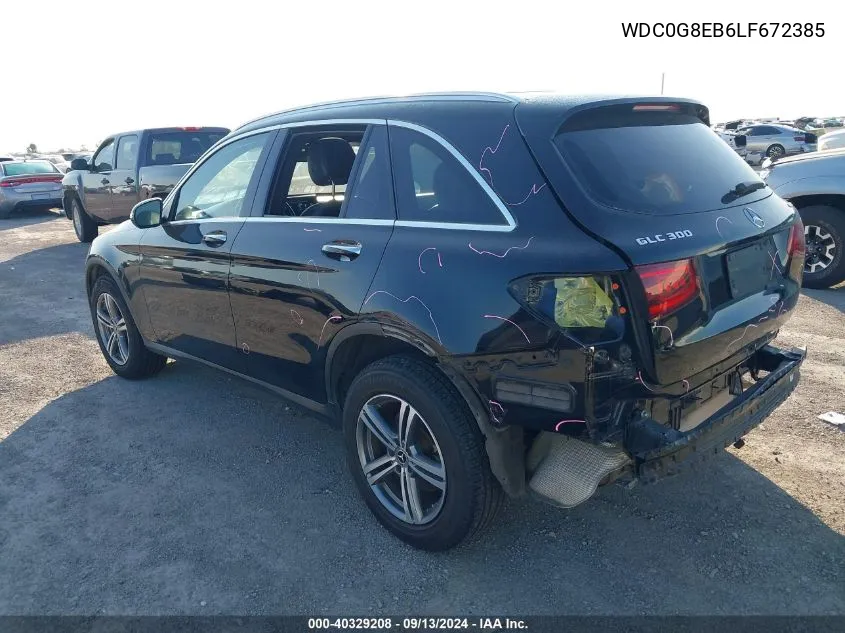 WDC0G8EB6LF672385 2020 Mercedes-Benz Glc 300 4Matic