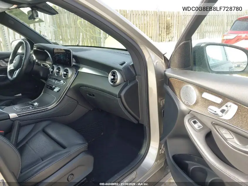 WDC0G8EB8LF728780 2020 Mercedes-Benz Glc 300 4Matic