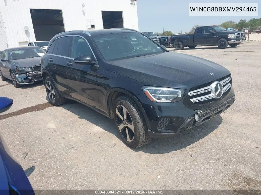 W1N0G8DBXMV294465 2021 Mercedes-Benz Glc 300 Suv