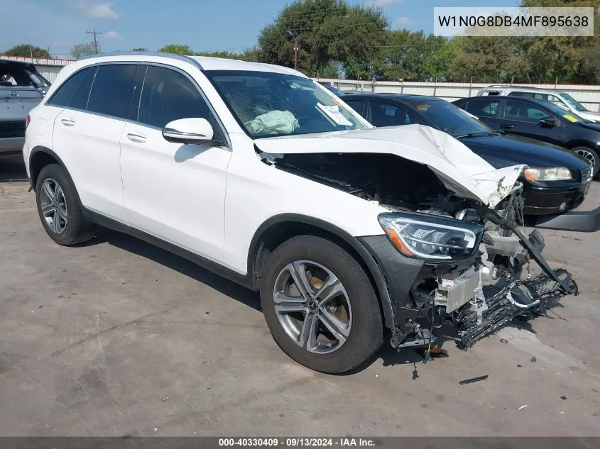 W1N0G8DB4MF895638 2021 Mercedes-Benz Glc 300 Suv