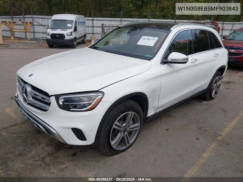 W1N0G8EB5MF903843 2021 Mercedes-Benz Glc 300 4Matic Suv