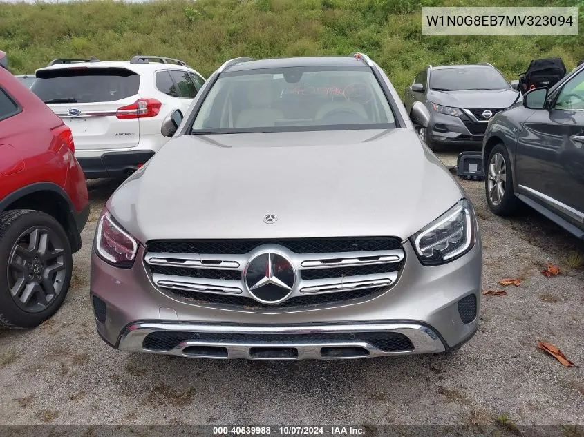 W1N0G8EB7MV323094 2021 Mercedes-Benz Glc 300 4Matic