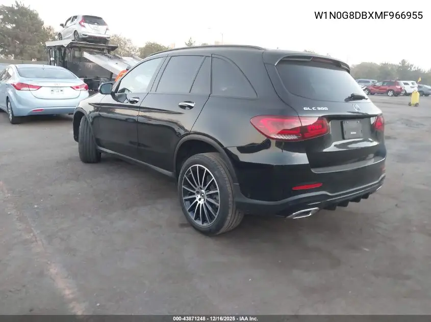 W1N0G8DBXMF966955 2021 Mercedes-Benz Glc 300 Suv