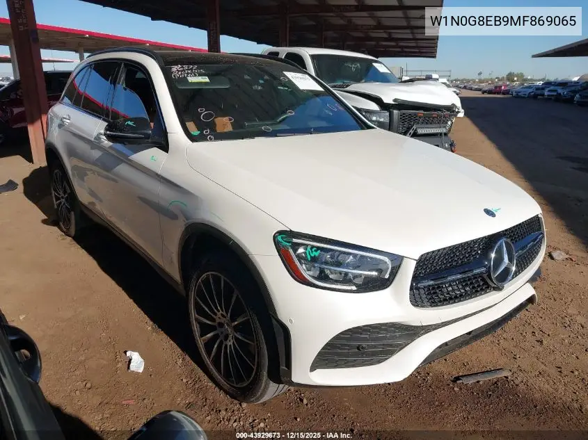 W1N0G8EB9MF869065 2021 Mercedes-Benz Glc 300 4Matic Suv