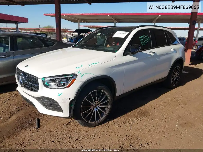 W1N0G8EB9MF869065 2021 Mercedes-Benz Glc 300 4Matic Suv