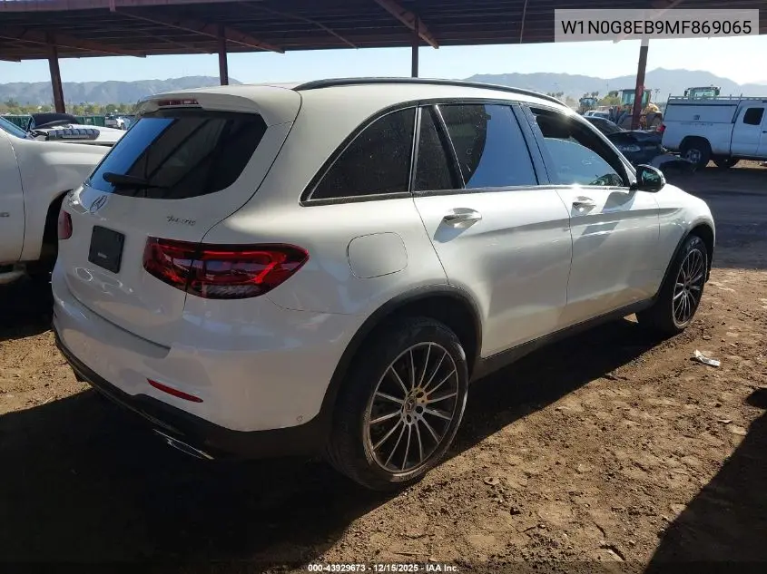 W1N0G8EB9MF869065 2021 Mercedes-Benz Glc 300 4Matic Suv