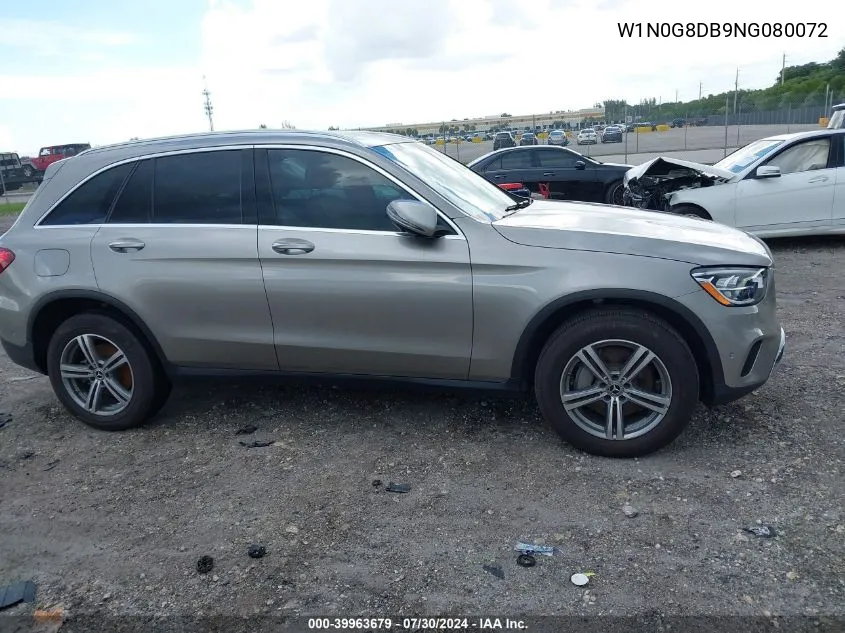 W1N0G8DB9NG080072 2022 Mercedes-Benz Glc 300 Suv