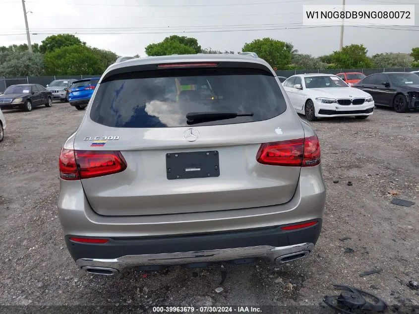 W1N0G8DB9NG080072 2022 Mercedes-Benz Glc 300 Suv