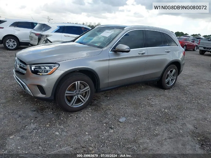 W1N0G8DB9NG080072 2022 Mercedes-Benz Glc 300 Suv