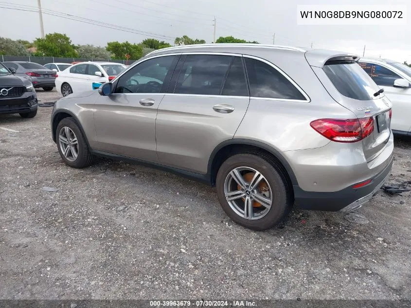 W1N0G8DB9NG080072 2022 Mercedes-Benz Glc 300 Suv