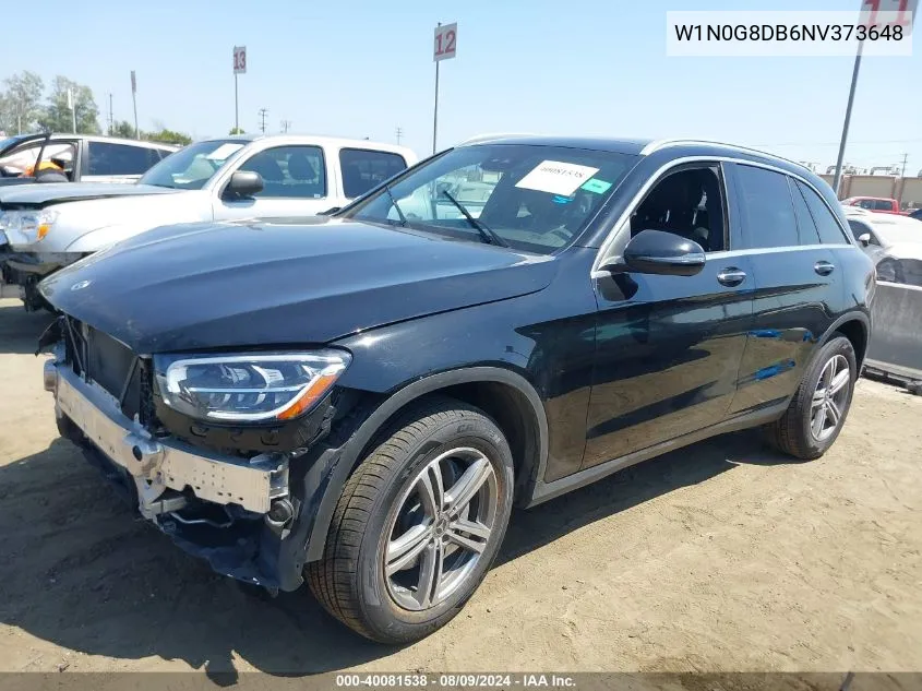 W1N0G8DB6NV373648 2022 Mercedes-Benz Glc 300 Suv