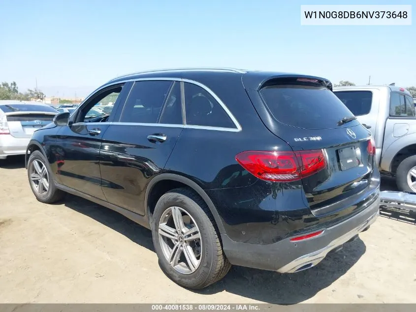 W1N0G8DB6NV373648 2022 Mercedes-Benz Glc 300 Suv