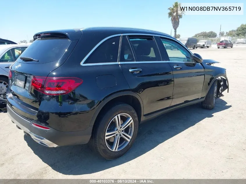 W1N0G8DB7NV365719 2022 Mercedes-Benz Glc 300 Suv