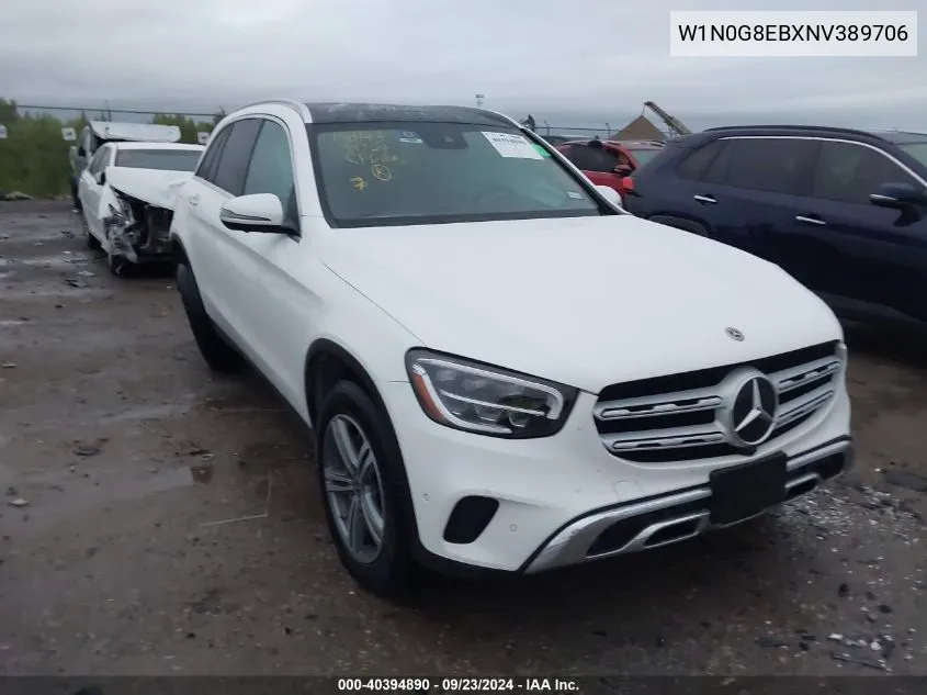 W1N0G8EBXNV389706 2022 Mercedes-Benz Glc 300 4Matic