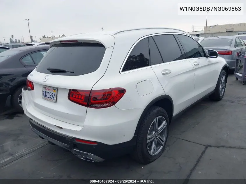 W1N0G8DB7NG069863 2022 Mercedes-Benz Glc 300