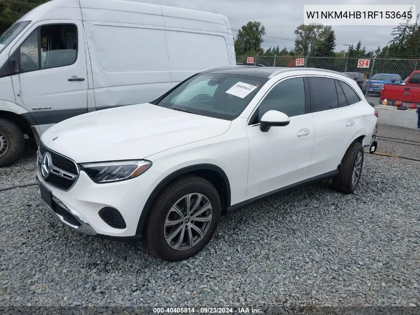 W1NKM4HB1RF153645 2024 Mercedes-Benz Glc 300 4Matic Suv