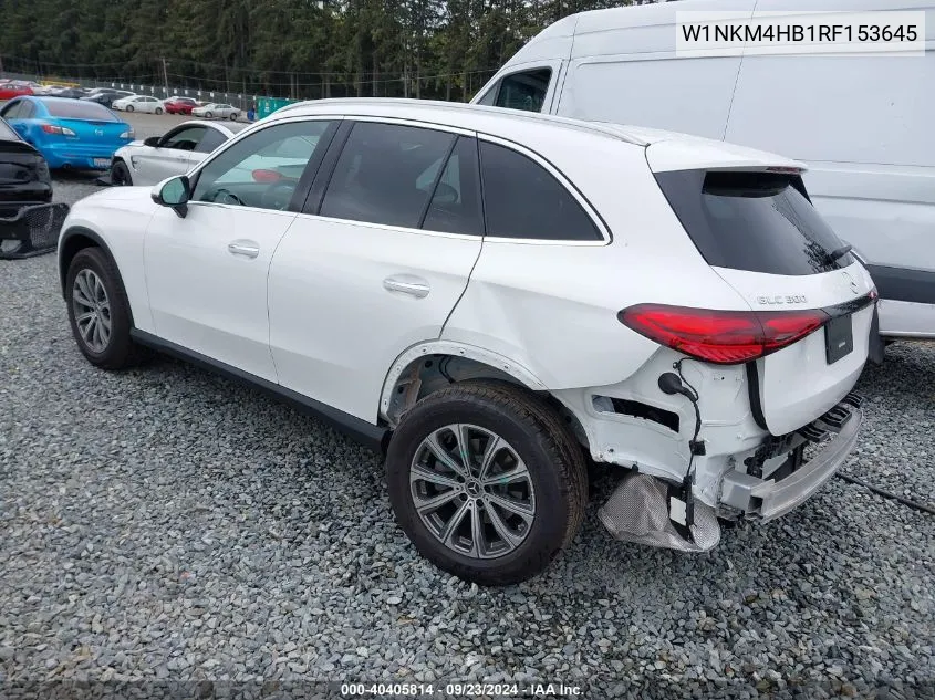 W1NKM4HB1RF153645 2024 Mercedes-Benz Glc 300 4Matic Suv