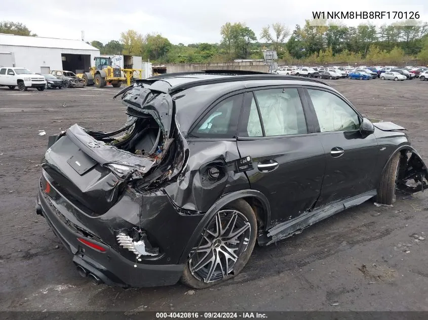 W1NKM8HB8RF170126 2024 Mercedes-Benz Glc 43 4Matic Amg