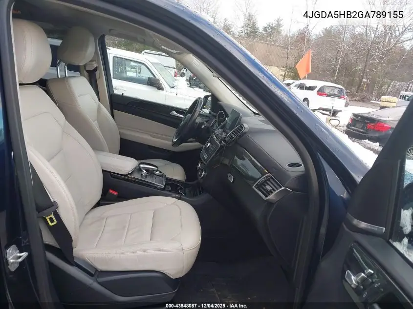 4JGDA5HB2GA789155 2016 Mercedes-Benz Gle 350 4Matic