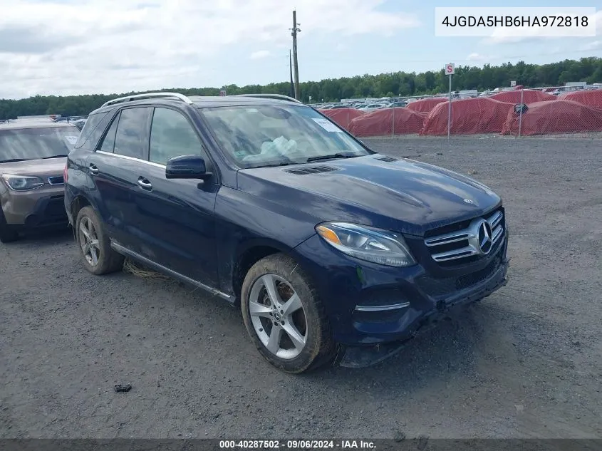 4JGDA5HB6HA972818 2017 Mercedes-Benz Gle 350 4Matic