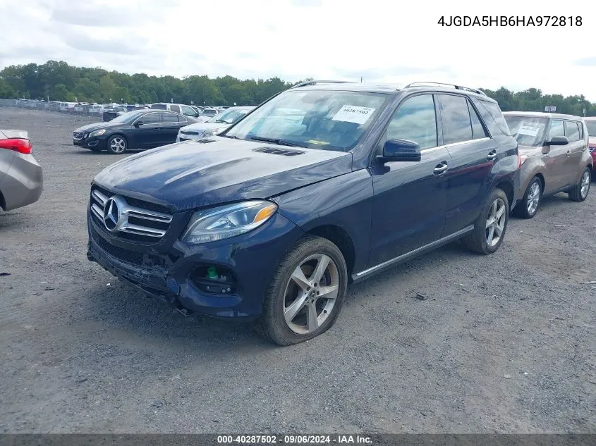 4JGDA5HB6HA972818 2017 Mercedes-Benz Gle 350 4Matic