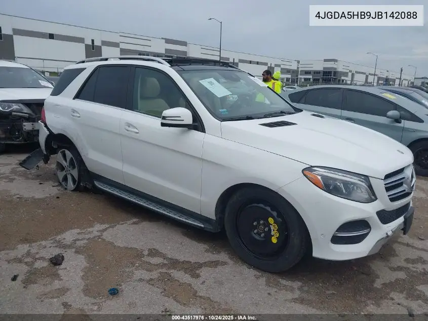 4JGDA5HB9JB142088 2018 Mercedes-Benz Gle 350 4Matic