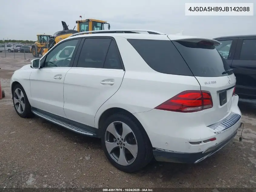 4JGDA5HB9JB142088 2018 Mercedes-Benz Gle 350 4Matic