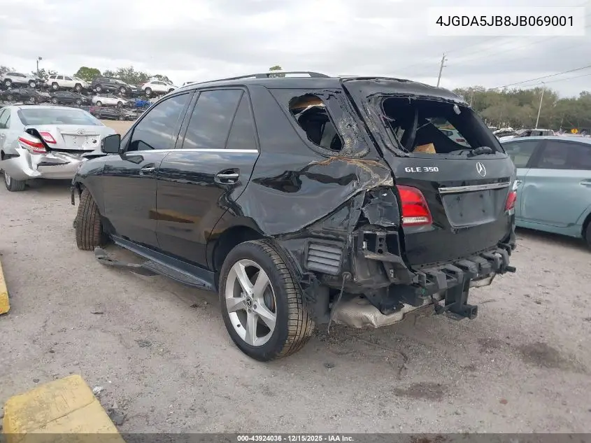 4JGDA5JB8JB069001 2018 Mercedes-Benz Gle 350