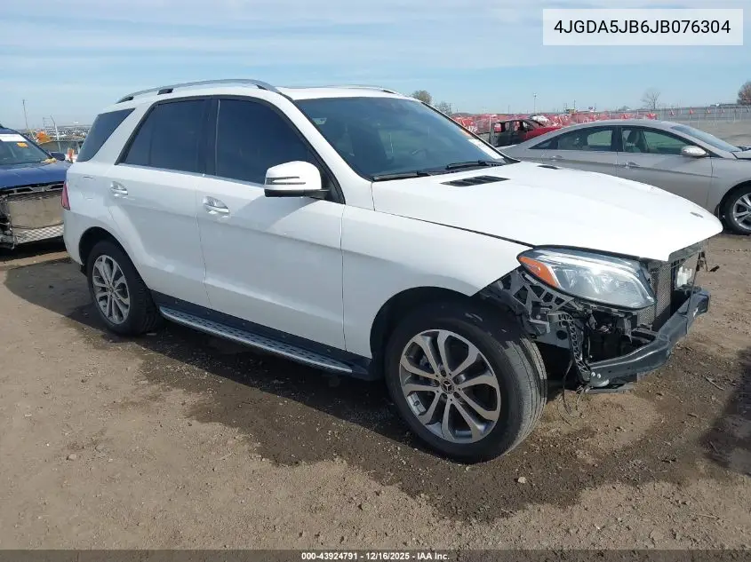 4JGDA5JB6JB076304 2018 Mercedes-Benz Gle 350