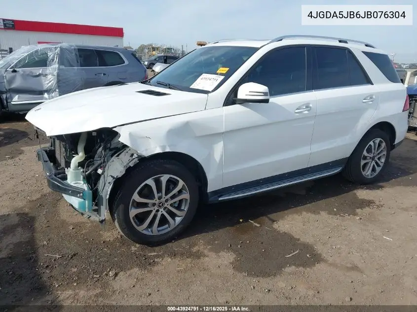 4JGDA5JB6JB076304 2018 Mercedes-Benz Gle 350