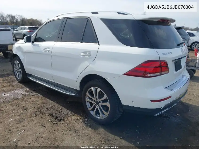 4JGDA5JB6JB076304 2018 Mercedes-Benz Gle 350