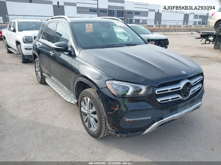 4JGFB5KB3LA293094 2020 Mercedes-Benz Gle 450 4Matic
