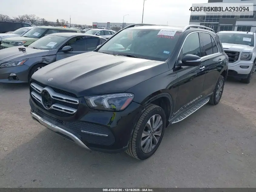 4JGFB5KB3LA293094 2020 Mercedes-Benz Gle 450 4Matic