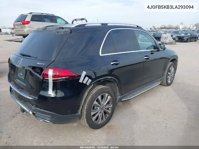 4JGFB5KB3LA293094 2020 Mercedes-Benz Gle 450 4Matic