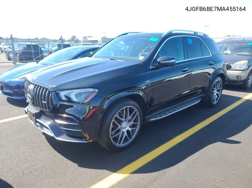 2021 Mercedes-Benz Gle Amg 53 4Matic VIN: 4JGFB6BE7MA455164 Lot: 40299184