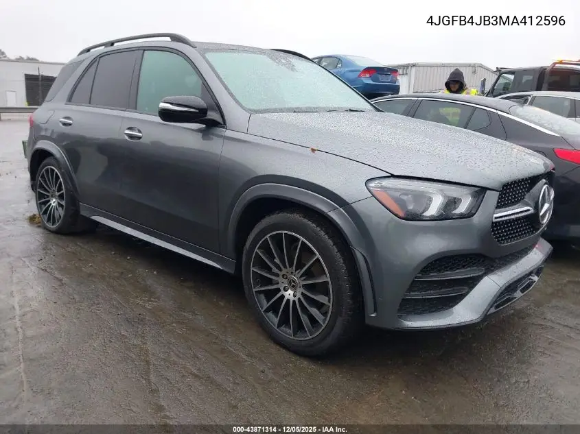 4JGFB4JB3MA412596 2021 Mercedes-Benz Gle 350