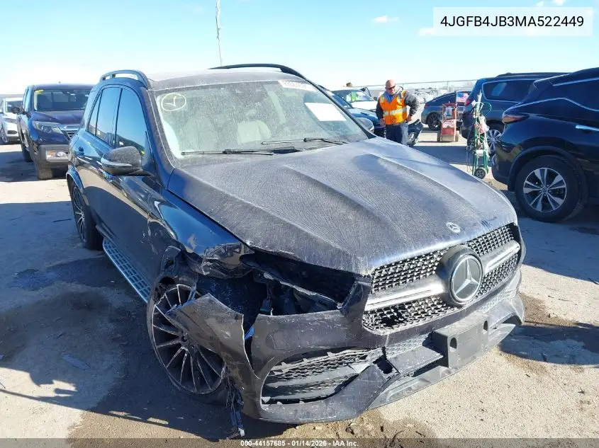 4JGFB4JB3MA522449 2021 Mercedes-Benz Gle 350
