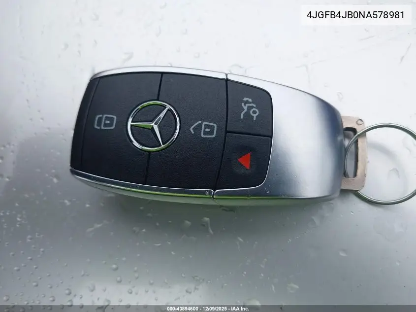 4JGFB4JB0NA578981 2022 Mercedes-Benz Gle 350
