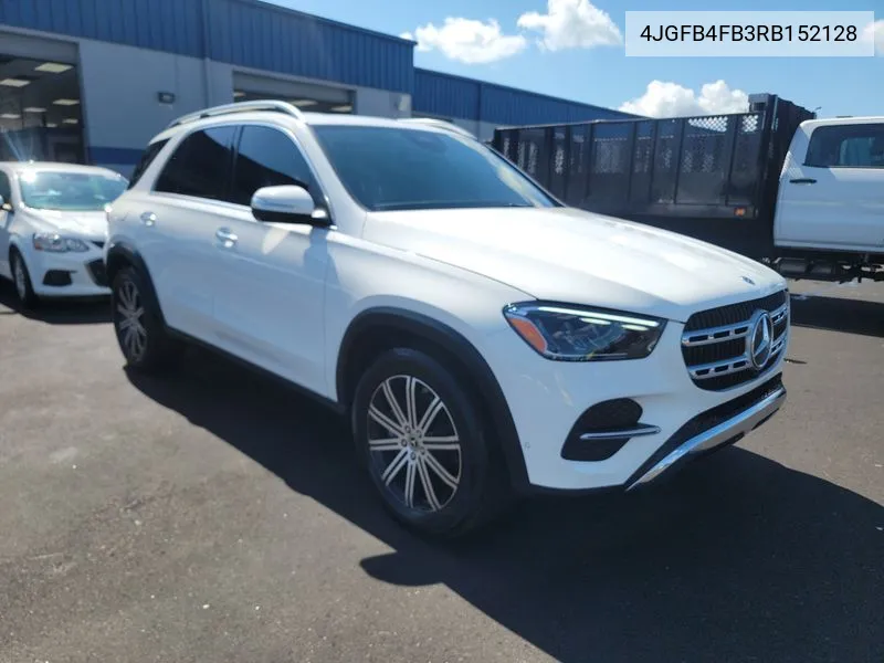 2024 Mercedes-Benz Gle 350 4Matic VIN: 4JGFB4FB3RB152128 Lot: 40299769