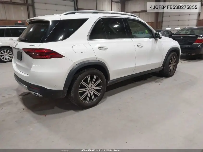 4JGFB4FB5SB275855 2025 Mercedes-Benz Gle 350 4Matic