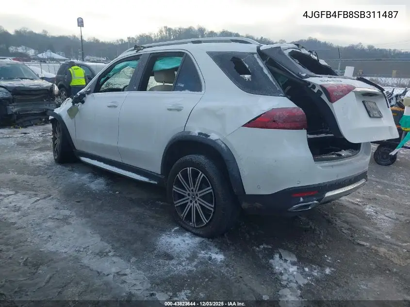 4JGFB4FB8SB311487 2025 Mercedes-Benz Gle 350 4Matic