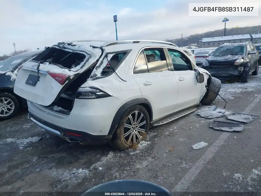 4JGFB4FB8SB311487 2025 Mercedes-Benz Gle 350 4Matic