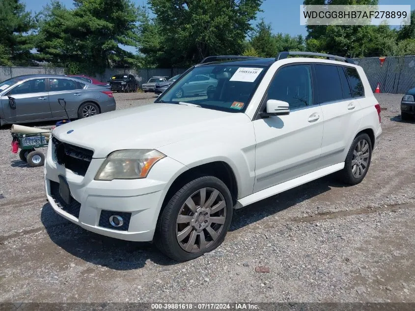 WDCGG8HB7AF278899 2010 Mercedes-Benz Glk 350 4Matic