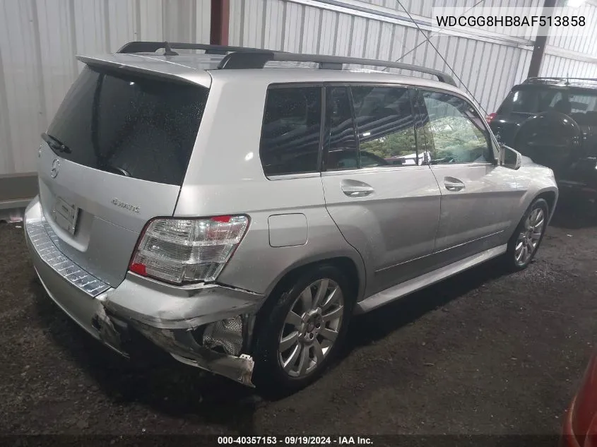 WDCGG8HB8AF513858 2010 Mercedes-Benz Glk 350 4Matic