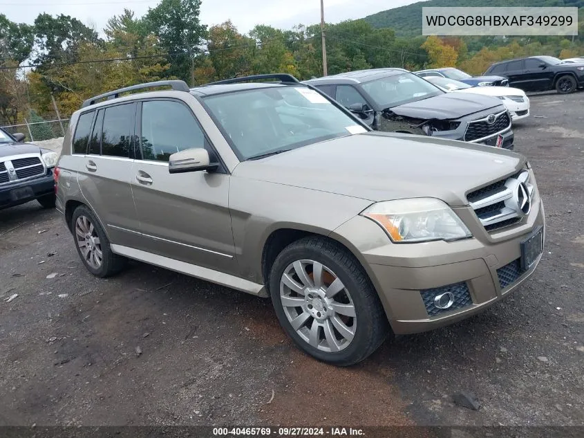 WDCGG8HBXAF349299 2010 Mercedes-Benz Glk 350 4Matic