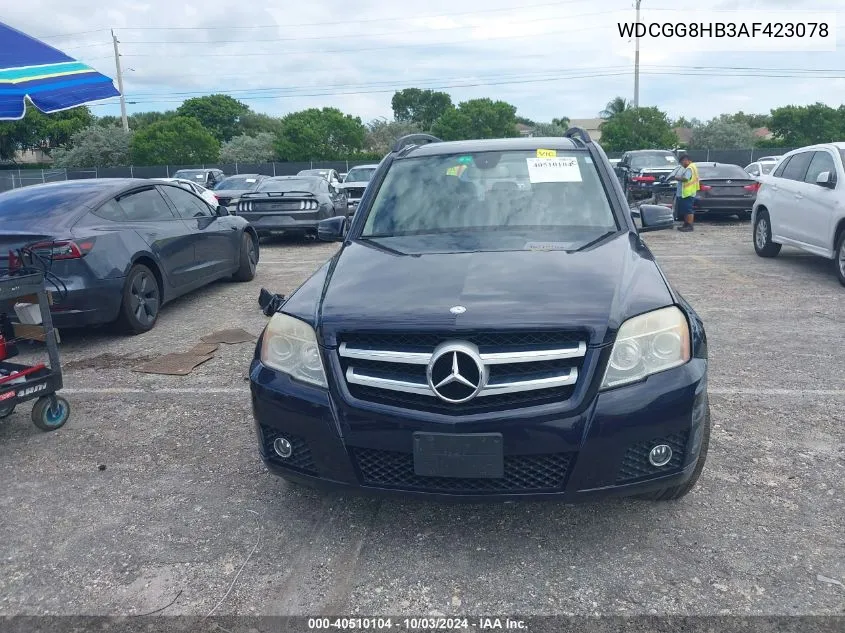 WDCGG8HB3AF423078 2010 Mercedes-Benz Glk 350 4Matic