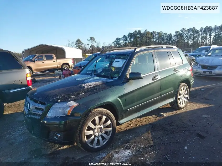 WDCGG8HB3AF423887 2010 Mercedes-Benz Glk 350 4Matic