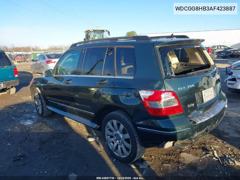 WDCGG8HB3AF423887 2010 Mercedes-Benz Glk 350 4Matic