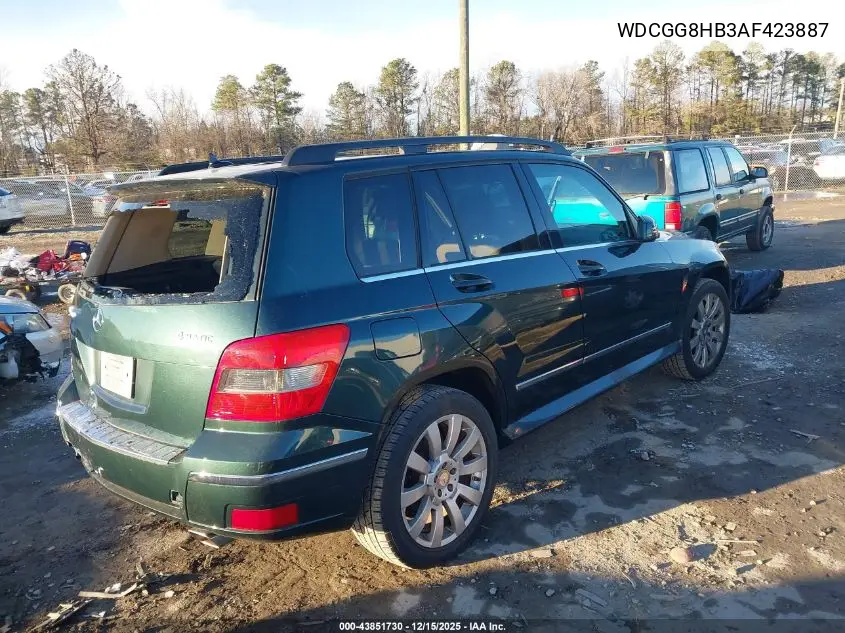 WDCGG8HB3AF423887 2010 Mercedes-Benz Glk 350 4Matic